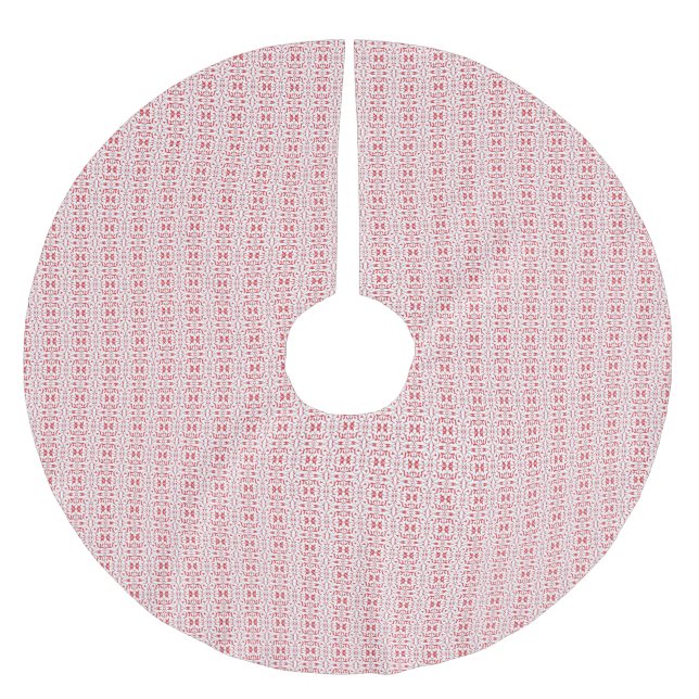 Träd Skirt Julgransmatta Borstad Polyester (Framsidan)