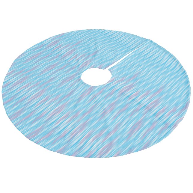 Träd Skirt Julgransmatta Fleece (Vinklad)