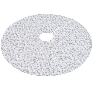 Träd Skirt Julgransmatta Fleece