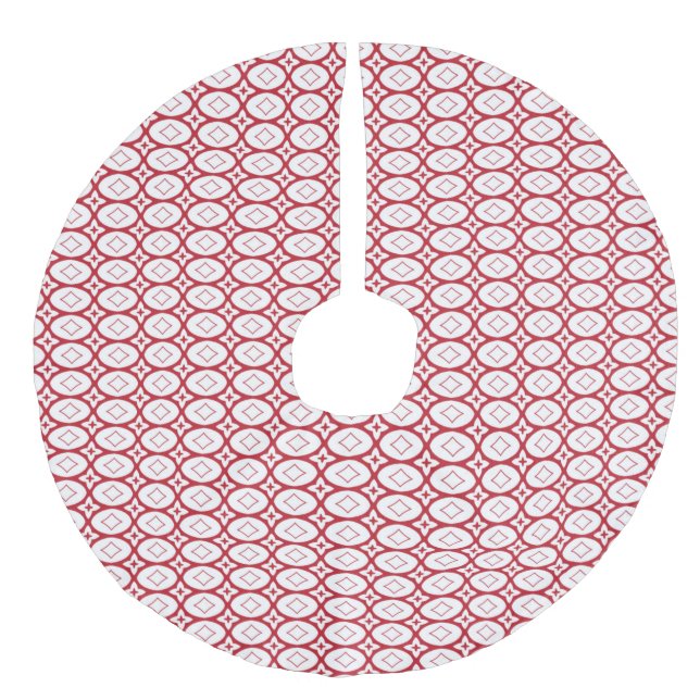 Träd Skirt Julgransmatta Fusklinne (Framsidan)