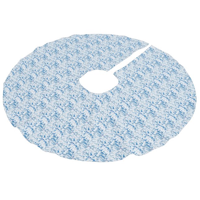 Träd Skirt Julgransmatta Fusklinne (Vinklad)