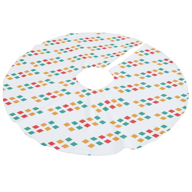 Träd Skirt Julgransmatta Fusklinne (Vinklad)