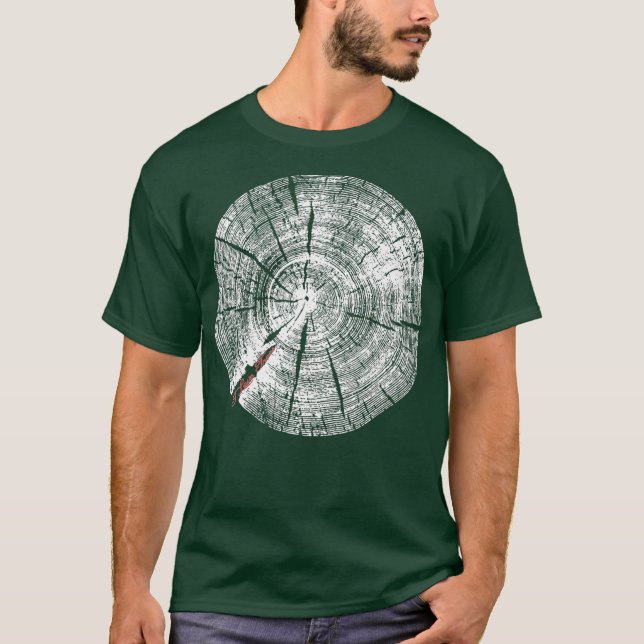 Träd skjorta I Kärlek Träd för naturens älskare T Shirt (Framsida)