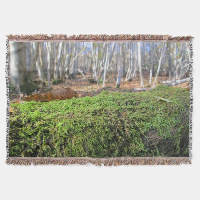 Träd Slumbers i höstmynning - Personlig Filt (Framsidan)