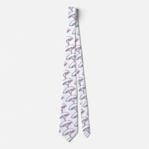 Träd, Socotra Dragon Träd Teckning Tie Slips