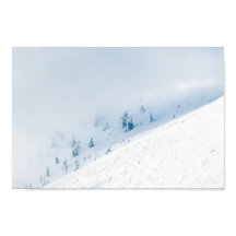 Träd sol och moln i bergsområdena, frysta