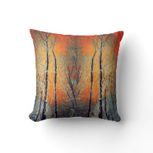 Träd solnedgångslandskap modern orange dunjävel
