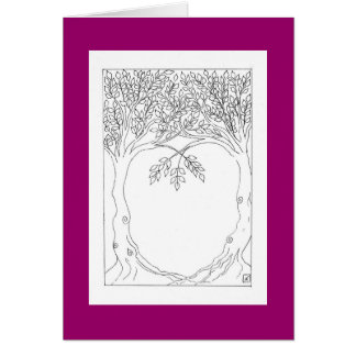 Träd som tillsammans växer OBS kort