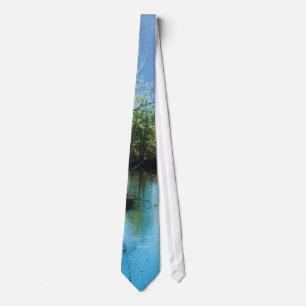 Träd - spegel - tie slips