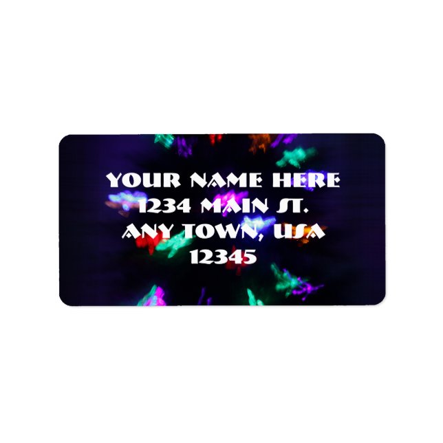 Träd Spirits Adressetikett (Framsidan)