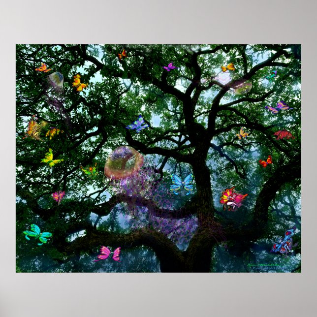 Träd Spirits Poster (Framsidan)