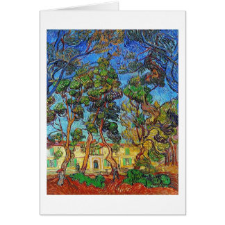 Träd St-Paul-sjukhuset Garden Van Gogh Fine Art OBS Kort
