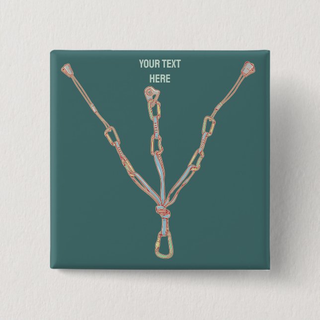 Trad sten klätterbälte knapp (Framsida)