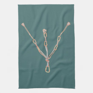 Trad sten klätterbälte kökshandduk