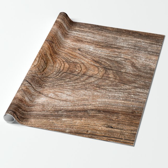Träd struktur (råvirke) presentpapper (Utrullad)