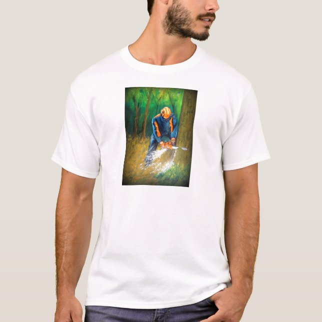 Träd Surgeon Arborist Forester Tee Shirt (Framsida)