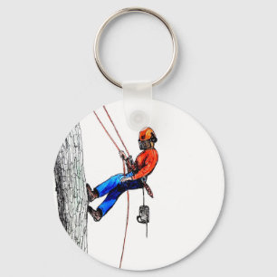 Träd Surgeon Arborist Nyckelring