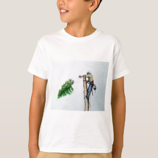 Träd Surgeon Arborist på arbetsplatsen T Shirt