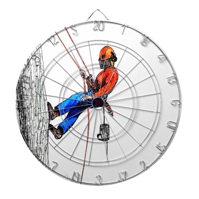 Träd Surgeon Arborist Piltavla (Framsidan)
