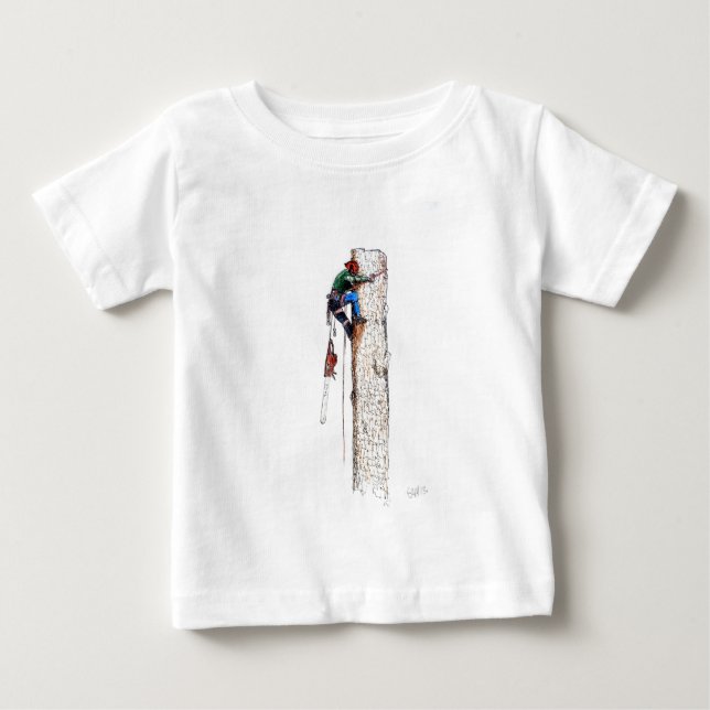 Träd Surgeon Arborist Tee (Framsida)