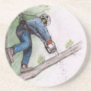 Träd Surgeon Arborist Underlägg