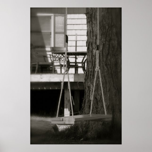 Träd Swing Poster (Framsidan)