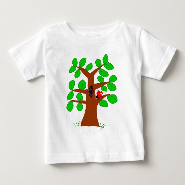 träd t shirt (Framsida)