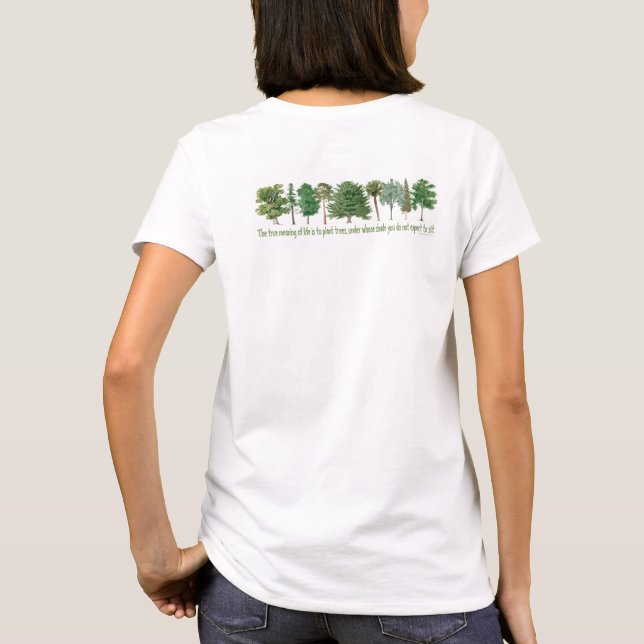 Träd T-shirt (Baksida)