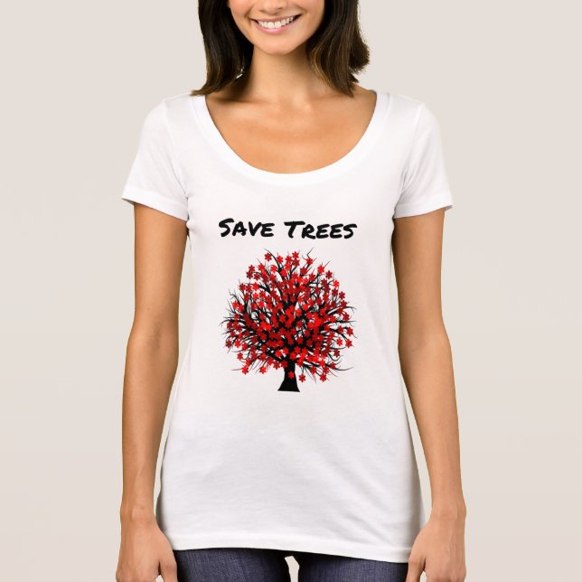 Träd T Shirt (Framsida)
