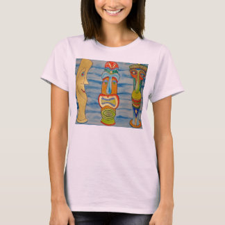 "Träd Tikis Cuz" Womens T-shirt