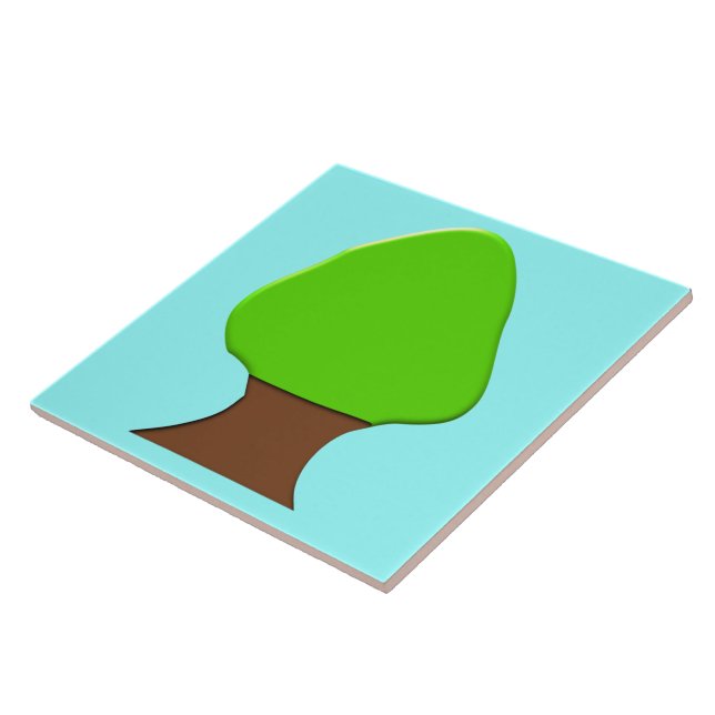Träd Tile Kakelplatta (Sidan)