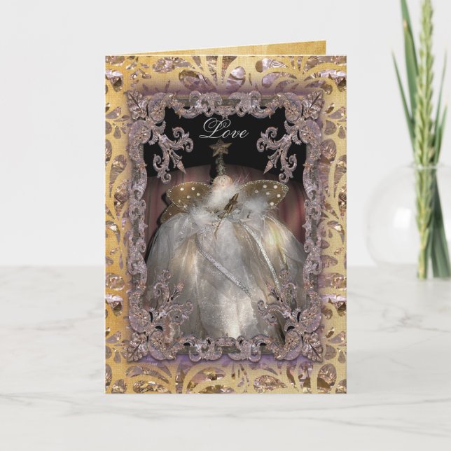Träd Top Victorian Helgkort (Framsida)