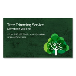Träd Trimming | Natur utomhus | Träd Magnetiska Visitkort