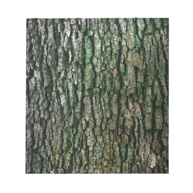 Träd Trunk (Wood Bark) Anteckningsblock (Framsida)