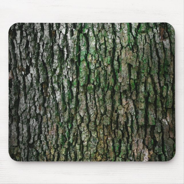 Träd Trunk (Wood Bark) Musmatta (Framsidan)
