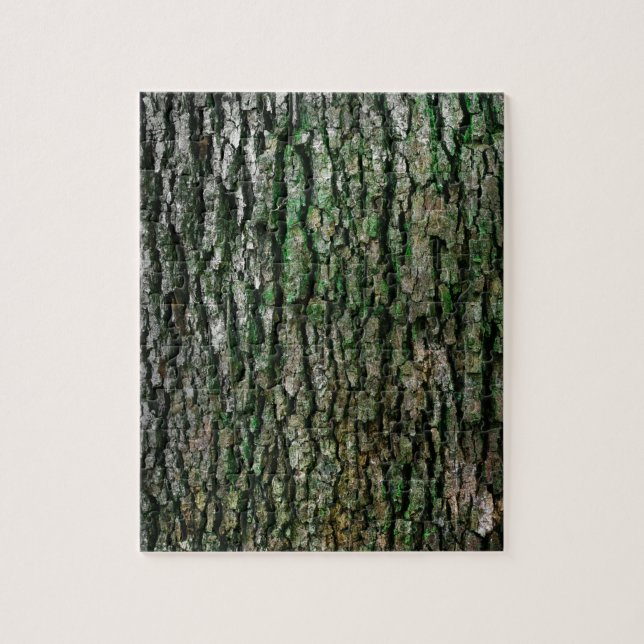 Träd Trunk (Wood Bark) Pussel (Vertikal)