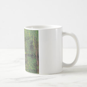 Träd & Undergrowth by Van Gogh Kaffemugg