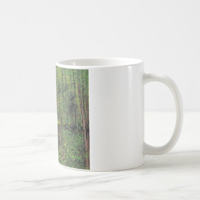 Träd & Undergrowth by Van Gogh Kaffemugg (Höger)