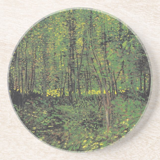 Träd & Undergrowth by Van Gogh Underlägg (Framsidan)