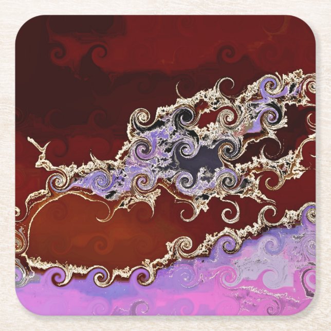 TRÄD UNDERLÄGG PAPPER KVADRAT (Framsidan)