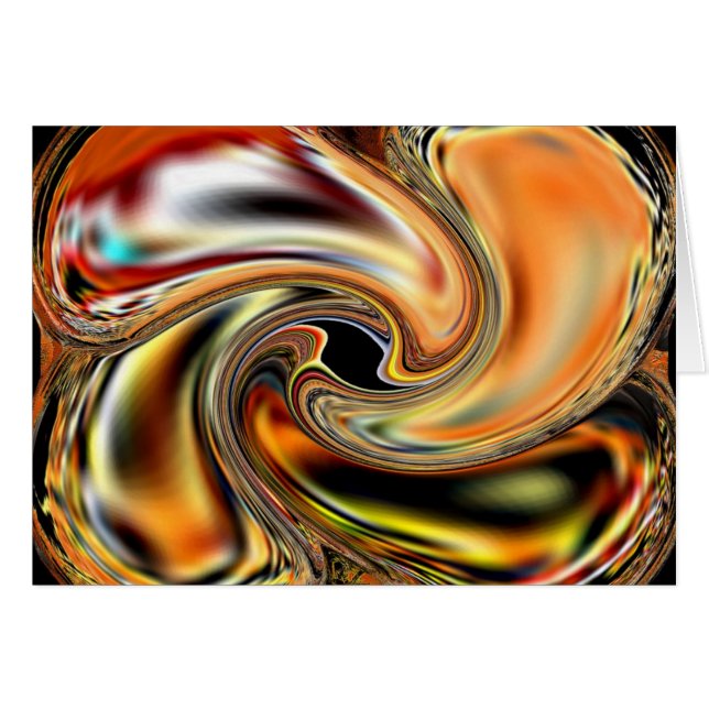 Träd underminerar hälsningskort (Framsidan Horizontal)