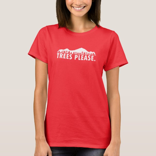 Träd vänligen tee shirt (Framsida)