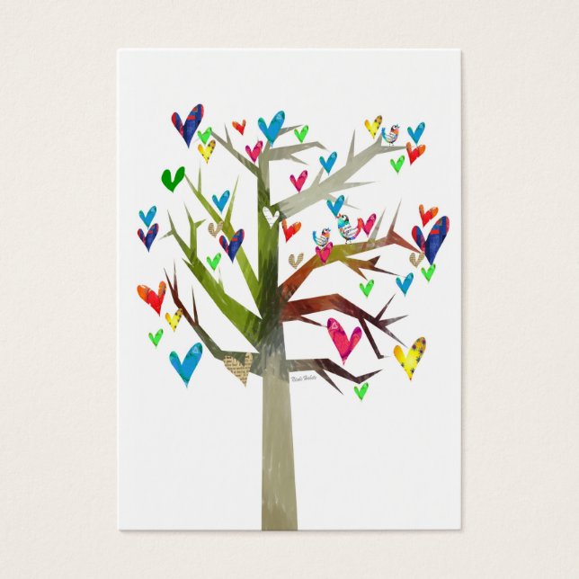 Träd Visitkort (Framsidan)