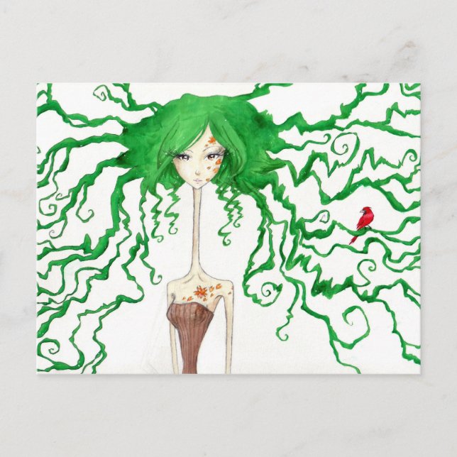 Träd Vykort (Framsida)