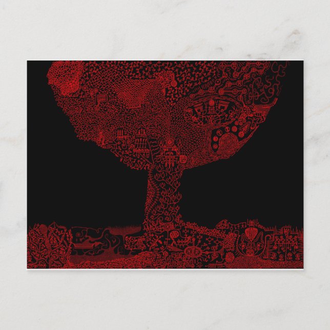 Träd Vykort (Framsida)