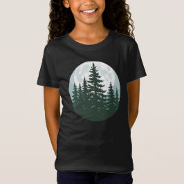 Träd Wildlife Nature Forest Silhouette T Shirt