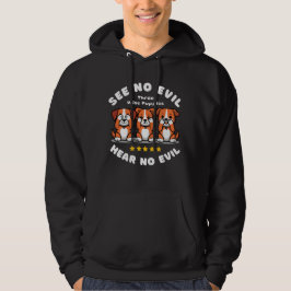 Träd Wise Puppies Hoodie