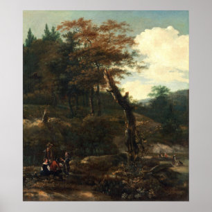 Träda liggande - Adam Pynacker Fine Art Poster