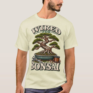 Trådad för Bonsai-trädgårdsskötsel T Shirt