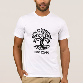 Trädälskare Naturcitat T-Shirt – Natur & Skog